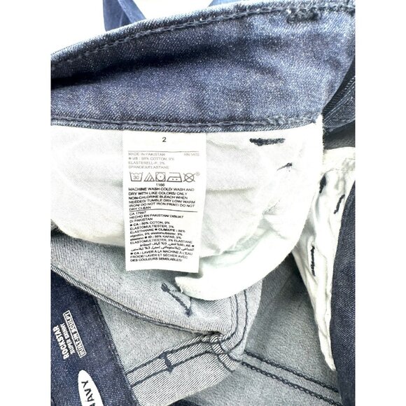 Old Navy Rockstar Jeans Womens Size 2 Med Blue Denim Built In Sculpt - Picture 5 of 7